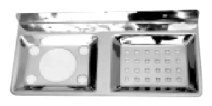 SS Tumbler with Soap Dish