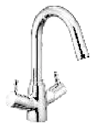 Center Hole Basin Mixer